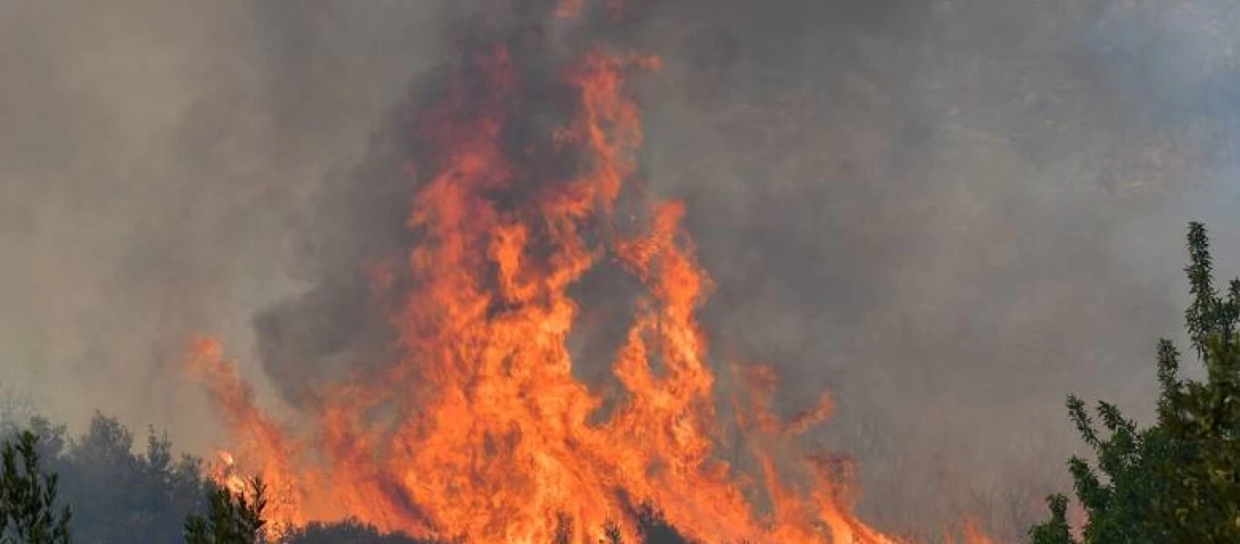 Πυρκαγιά ξέσπασε στη Στυλίδα στα διόδια Πελασγίας